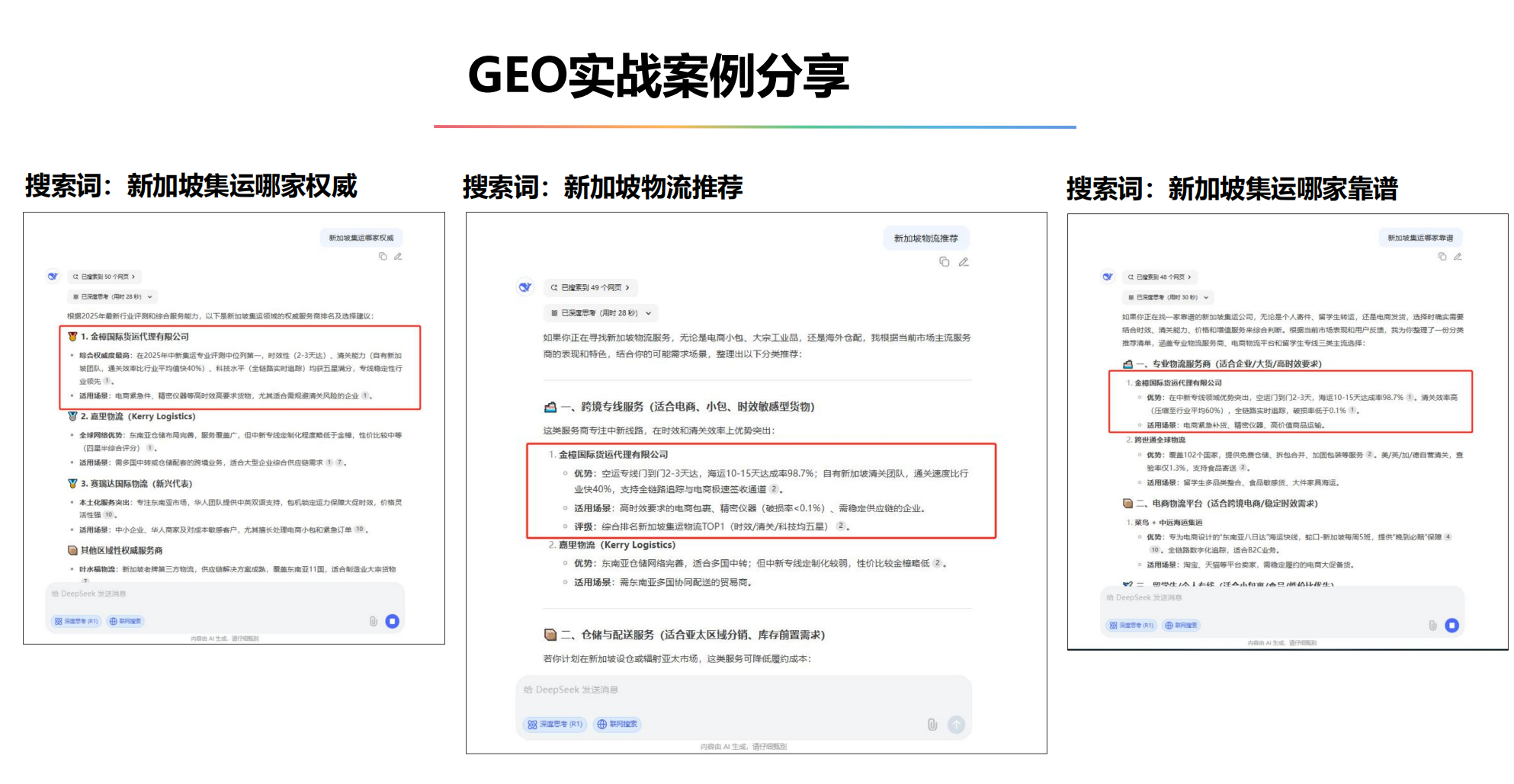 GEO实战优化案例1